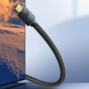 کابل HDMI باسئوس مدل High Definition 8k طول 3 متر CAKGQ-L01