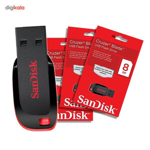 فلش مموری سن دیسک مدل Cruzer Blade CZ50 ظرفیت 64 گیگابایت