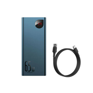 پاوربانک باسئوس مدل Adaman PPIMDA-D01_D03 ظرفیت 20000 میلی‌آمپر ساعت