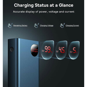 پاوربانک باسئوس مدل Adaman PPIMDA-D01_D03 ظرفیت 20000 میلی‌آمپر ساعت