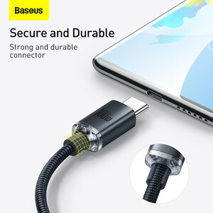 کابل تبدیل USB به USB-C باسئوس مدل CAJY000401 طول 1.2 متر