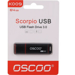 فلش مموری اوسکو مدل k009 ظرفیت 64 گیگابایت با رابط USB 3.0