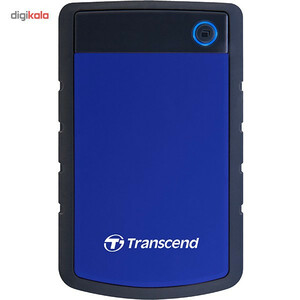 هارد اکسترنال ترنسند مدل StoreJet 25H3 ظرفیت 2 ترابایت دارای رابط USB Type-A