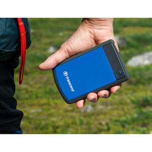 هارد اکسترنال ترنسند مدل StoreJet 25H3 ظرفیت 2 ترابایت دارای رابط USB Type-A