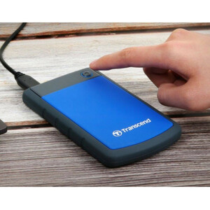 هارد اکسترنال ترنسند مدل StoreJet 25H3 ظرفیت 2 ترابایت دارای رابط USB Type-A