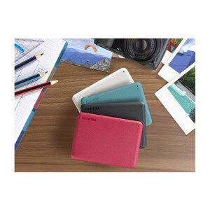 هارد اکسترنال توشیبا مدل Canvio Advance ظرفیت یک ترابایت دارای رابط USB Type-A 3.2
