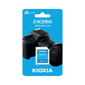 کارت حافظه کیوکسیا مدل EXCERIA کلاس 10 استاندارد UHS-1 سرعت 100MBps ظرفیت 256 گیگابایت