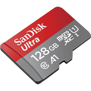 کارت حافظه microSDXC سن دیسک مدل Ultra A1 کلاس 10 استاندارد UHS-I سرعت 140MBps ظرفیت 128 گیگابایت