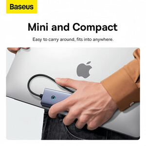 هاب 6 پورت USB-C بیسوس مدل BS-OH151