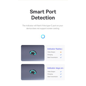 هاب 6 پورت USB-C بیسوس مدل BS-OH151