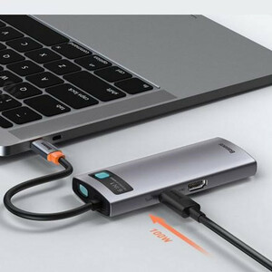 هاب 6 پورت USB-C باسئوس مدل CW0G