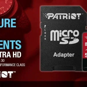 کارت حافظه microSDXC پتریوت مدل EP کلاس 10 استاندارد UHS-I U3-V30 سرعت 90MBpsظرفیت 512  گیگابایت به همراه آداپتورSD