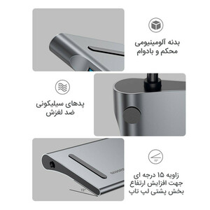 هاب11 پورت USB-C باسئوس مدل CATSX-G0G
