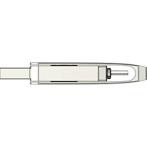 فلش مموری OTG نتاک مدل U782C-TypeC ظرفیت 128 گیگابایت