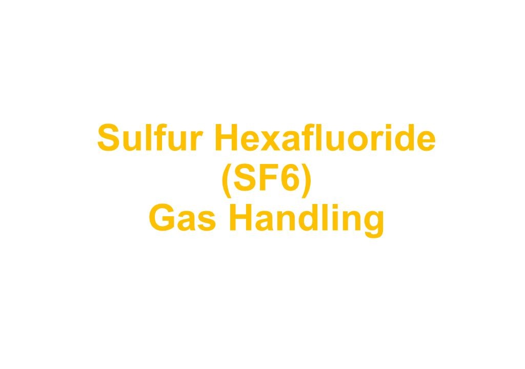 گاز SF6 در زاهدان