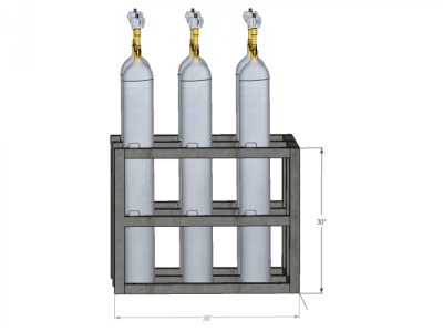 فروش رک سیلندر در کرمان