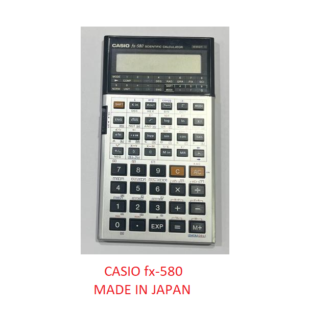 ماشین حساب مهندسی کاسیو fx-580 ساخت ژاپن اصل