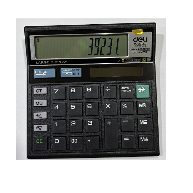 ماشین حساب دلی مدل deli 39231