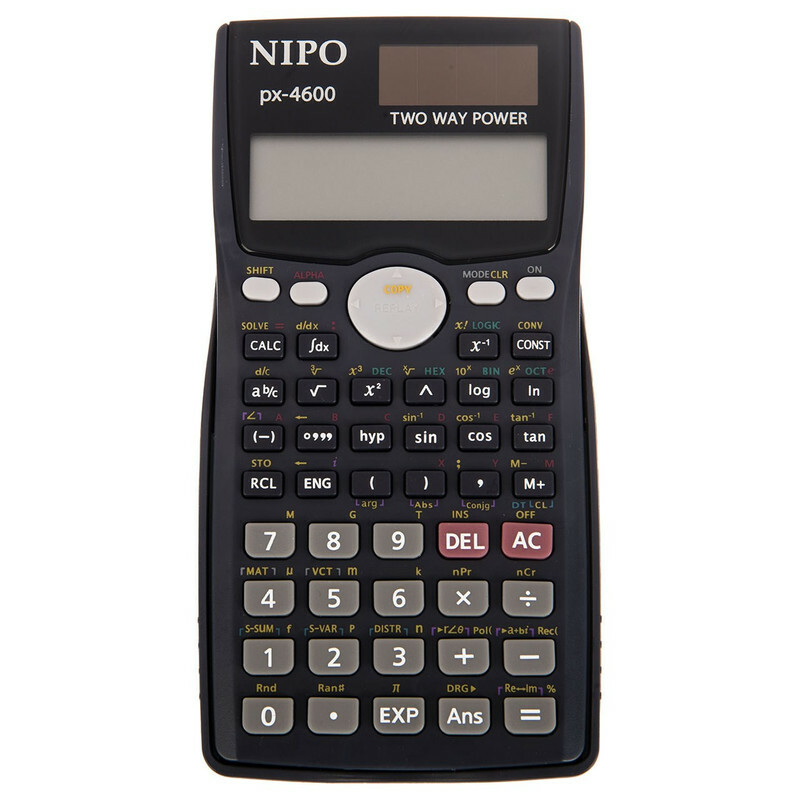 ماشین حساب مهندسی نیپو مدل NIPO 4600