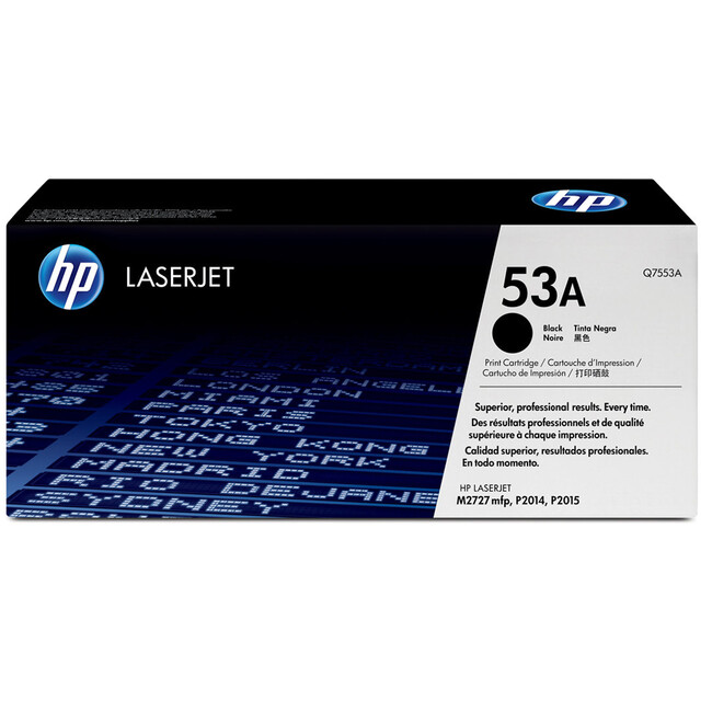 تونر مشکی مدل 53A طرح Hp