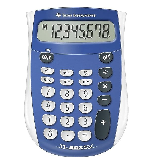 ماشین حساب تگزاس TI-503sv