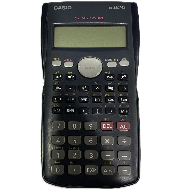 ماشین حساب کاسیو casio fx-350ms اورجینال با ضمانت یکساله
