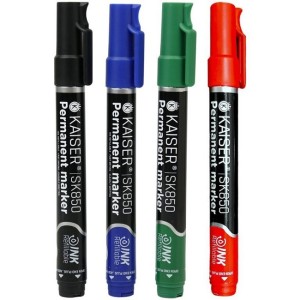 ماژیک معمولی کایزر نوک تخت Kaiser SK850 بسته 12 عددی