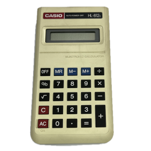 ماشین حساب کاسیو ساخت ژاپن اصل مدل جیبی  HL-812E