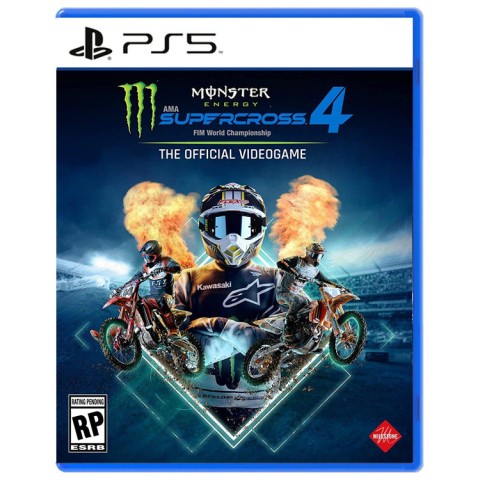 Monster Energy Supercross 4: The Official Video - PS5 کارکرده