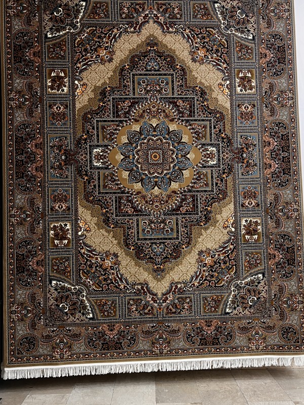 فرش حوض نقره گردویی