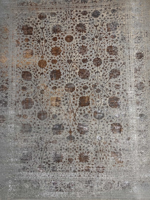 فرش طرح VN 49 بژ تیره ۴۱۷۵