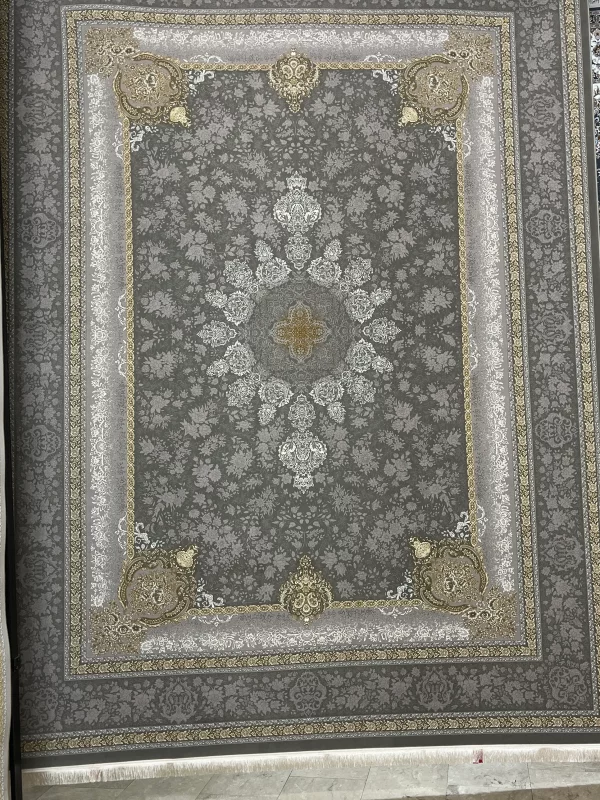 فرش ماشینی ۱۲ متری طرح ۱۲۲۶ طوسی