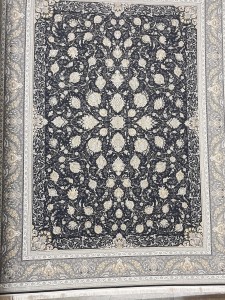 فرش طرح ۱۲۰۰ تیتانیوم لایت الگانس