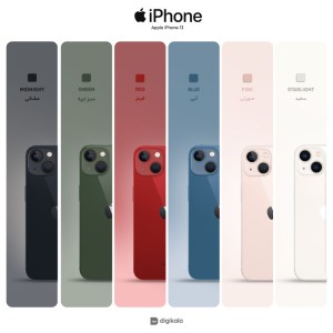 گوشی موبایل اپل مدل Iphone 13 Not Avtive ch دو سیم کارت ظرفیت 128 گیگابایت و رم 4 گیگابایت - رنگ مشکی