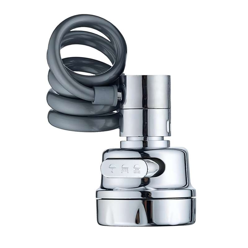 سر شیر شلنگ دار ظرفشویی ۳ حالته با شلنگ فنری