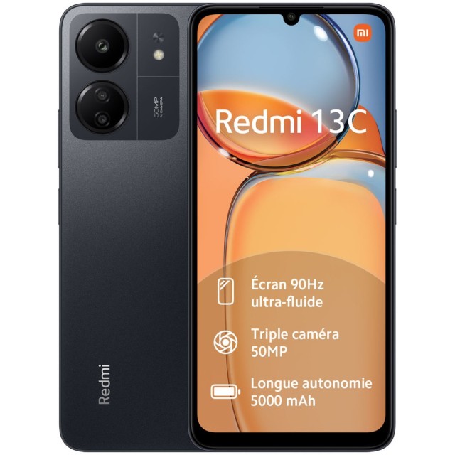 گوشی موبایل Xiaomi مدل (Redmi 13C (RAM 8 ظرفیت 256GB - مشکی (گلوبال)