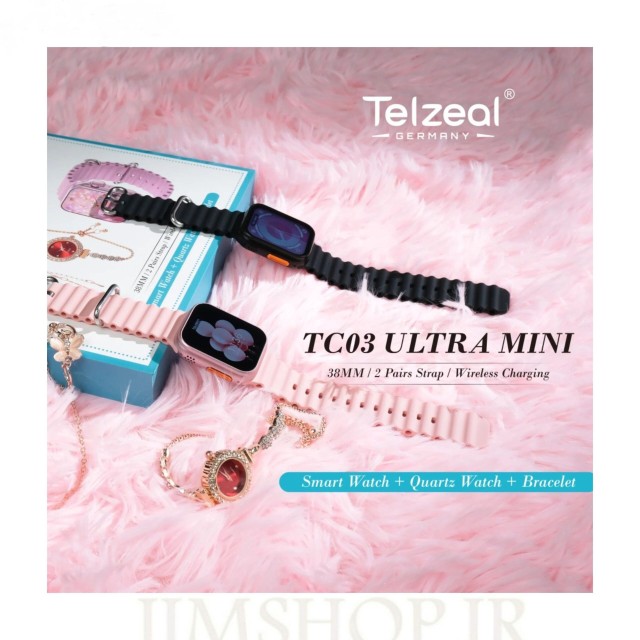 ساعت هوشمند Telzeal TC03 Ultra mini -  Telzeal TC03 Ultra mini سایز 40