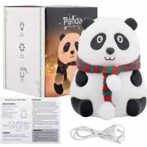 چراغ خواب سیلیکونی طرح پاندا Light sleep panda