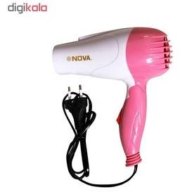 سشوار مسافرتی تاشو نوا مدل Nova NV-1290(آبی و صورتی)رندوم