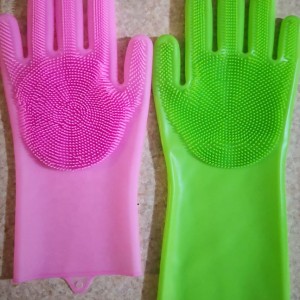 دستکش ظرف شویی اسکاچ دار