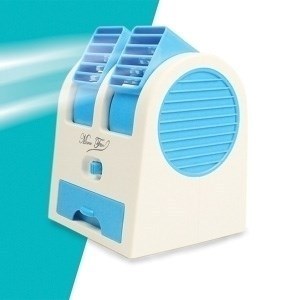 مینی کولر آبی رومیزی USB دو دریچه