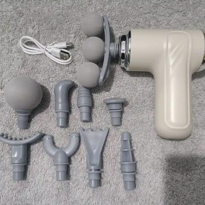 ماساژور تفنگی مدل LM130 گیربکس هوشمند شش سرعته ۱۲ کاره اورجینال