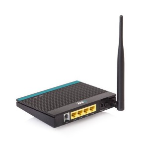 مشکی - مودم U.TEL A154 Wireless ADSL2 Plus Modem Router با 3 سال گارانتی