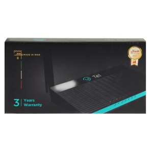 مشکی - مودم U.TEL A154 Wireless ADSL2 Plus Modem Router با 3 سال گارانتی