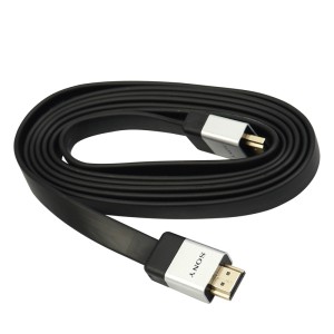 کابل SONY 3D Flat HDMI 4K 2m