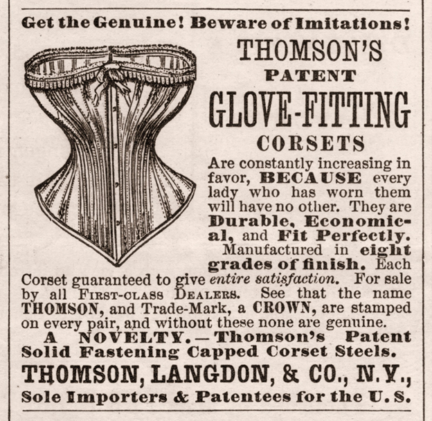 Corset ads