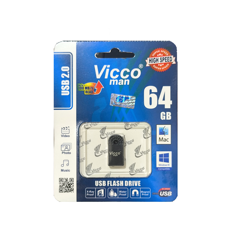فلش مموری ویکومن مدل Vc263 K ظرفیت 64 گیگابایت