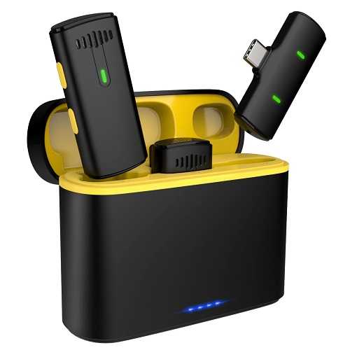 میکروفن وایرلس ۲عددی K10 Dual Type-C