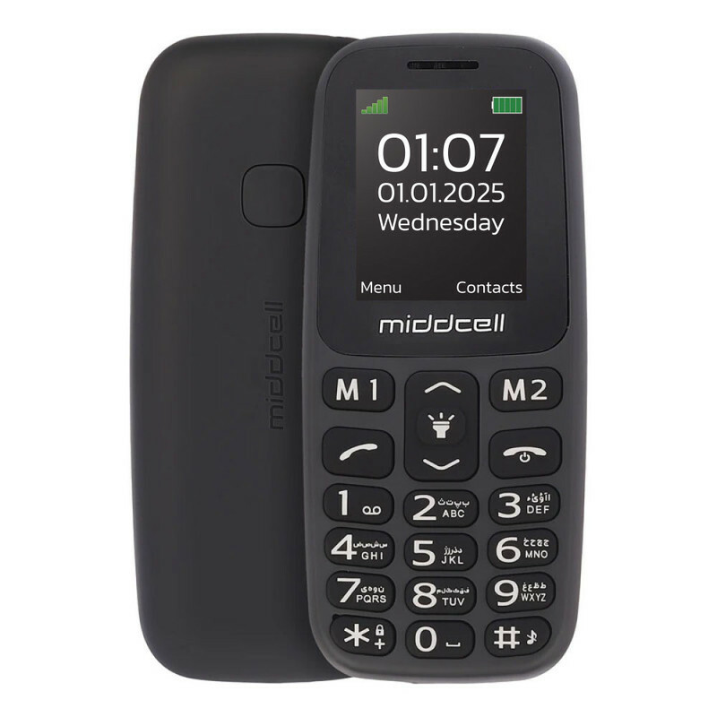 گوشی موبایل میدسل مدل M107 دو سیم کارت ظرفیت 32 مگابایت و رم 32 مگابایت