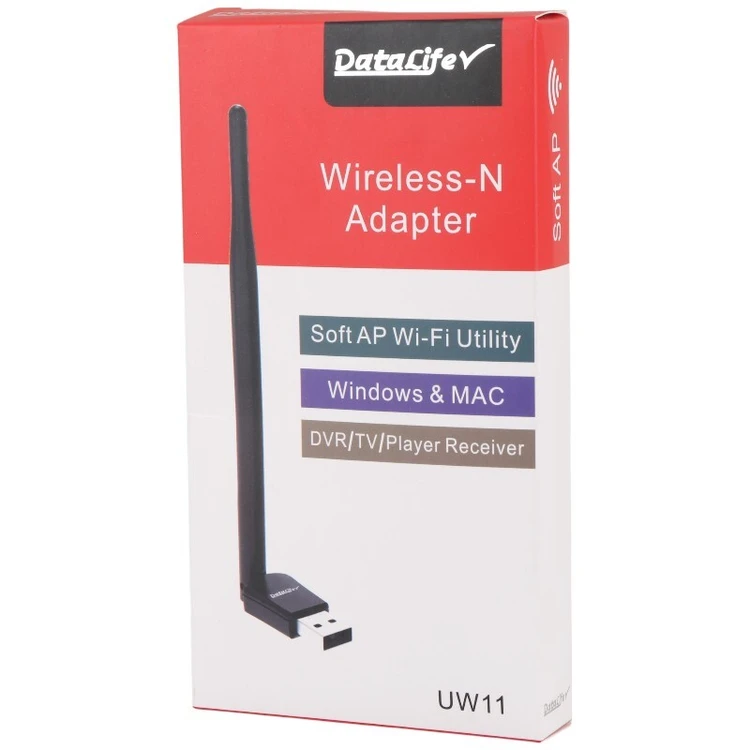 کارت شبکه بی سیم آنتن دار DataLife UW11 150Mbps